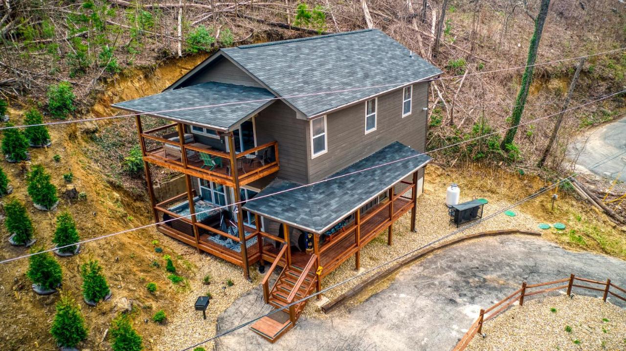 Villa Mins To Gburg Sleeps 8 Hot Tub Arcade Area Pool à Gatlinburg Extérieur photo