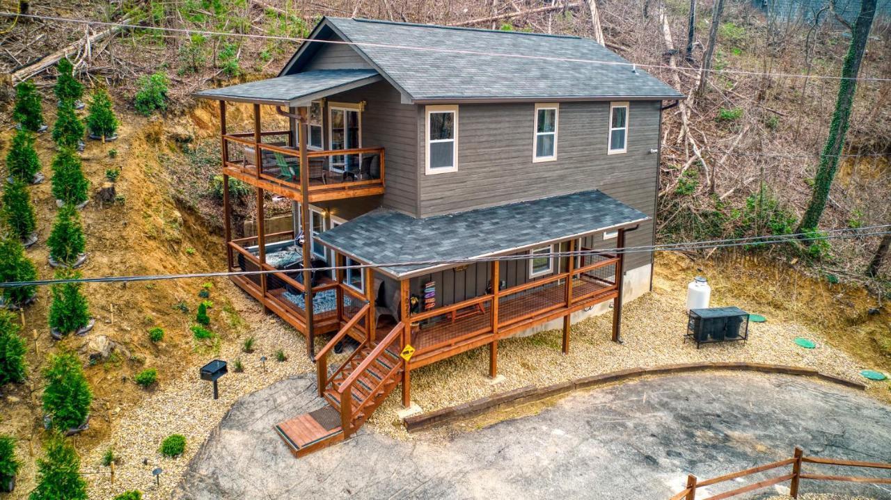 Villa Mins To Gburg Sleeps 8 Hot Tub Arcade Area Pool à Gatlinburg Extérieur photo